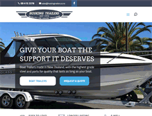 Tablet Screenshot of hoskingtrailers.co.nz